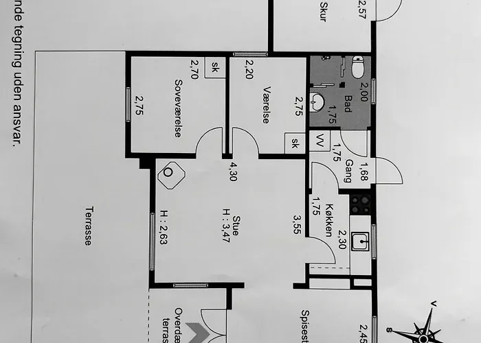 Hébergement de vacances Summer House On Hilltop Near Kikhavn